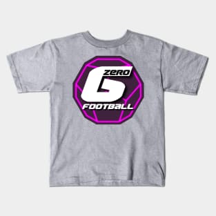 Zero G Football (Pink) Kids T-Shirt